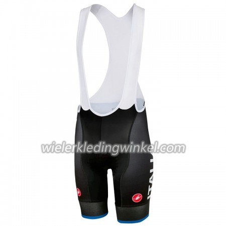 Fietsbroek Kort met Bretels 2018 Italiaans N001